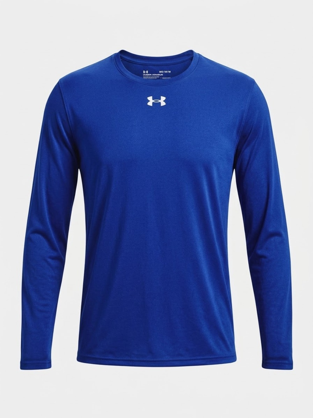 Under Armour Men’s Long Sleeve Crew Performance Tee - Royal Blue